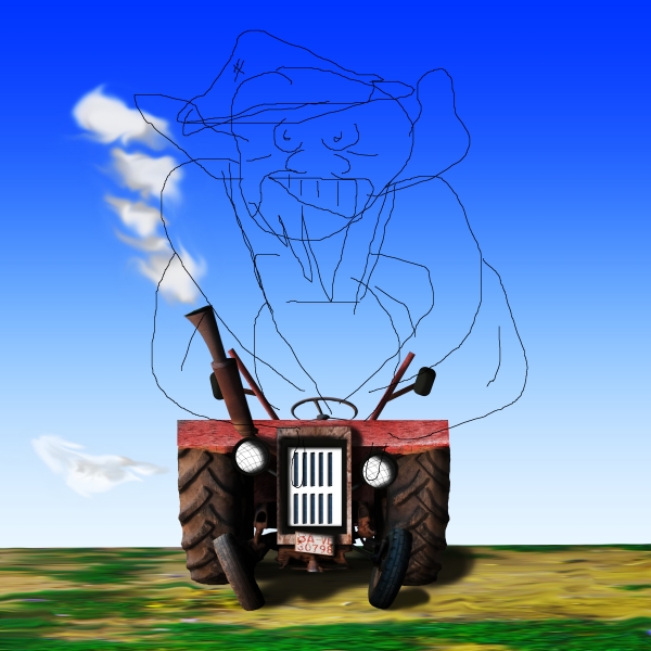 Creation of Happy Farmer: Step 6